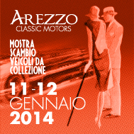 Al via la XVI^ edizione di Arezzo Classic Motors - Arezzo Fiere e Congressi - 11 e 12 Gennaio 2014